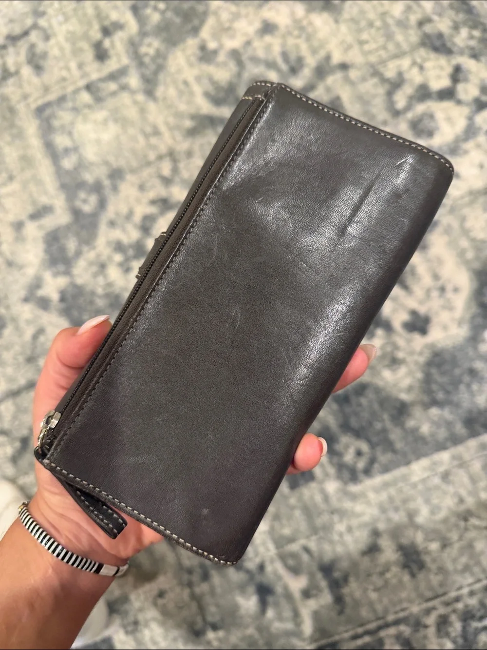 Genuine leather Coach wallet